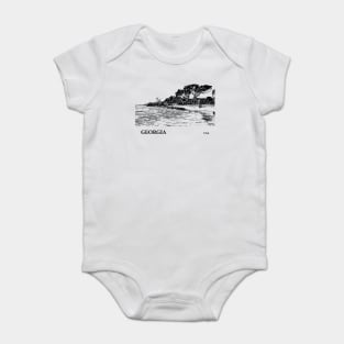 Georgia USA Baby Bodysuit